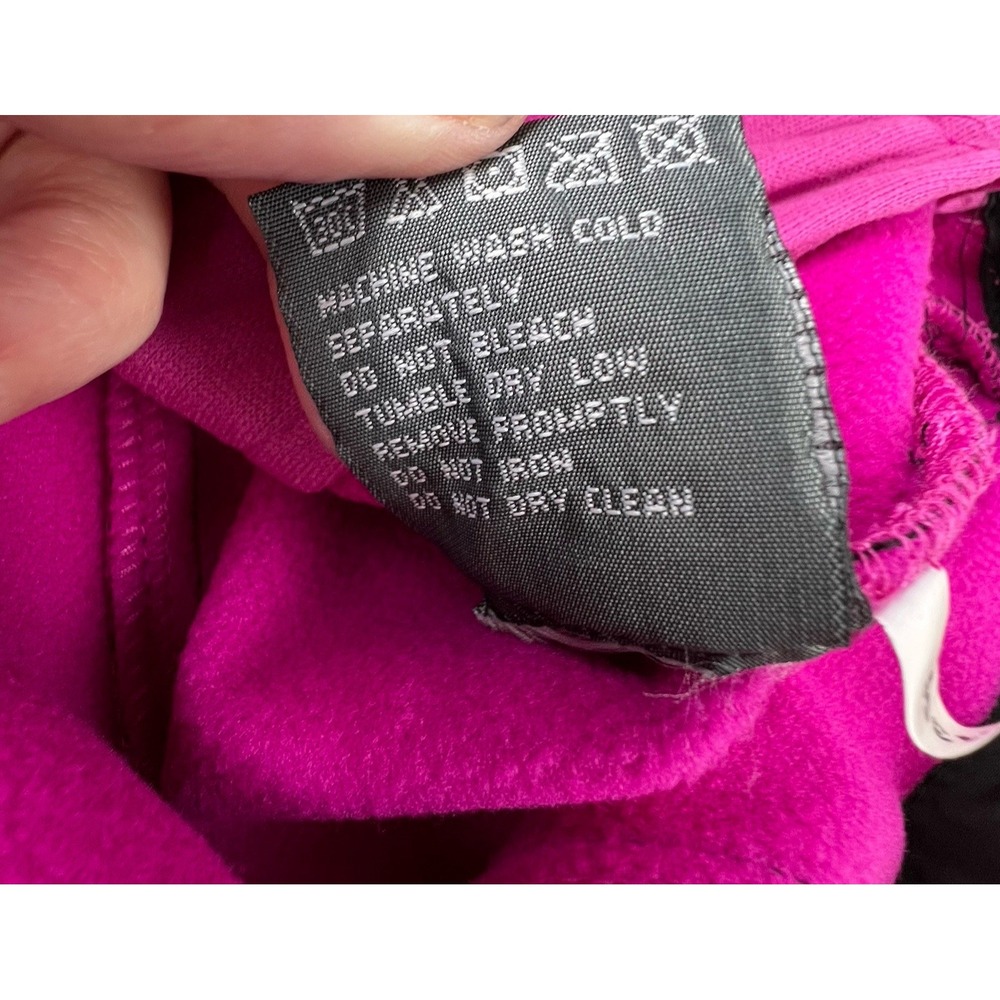 New Balance Women's Jacket Black Pink Full Zip Hooded Long Sleeve Size M NWT $90 - Picture 7 of 15